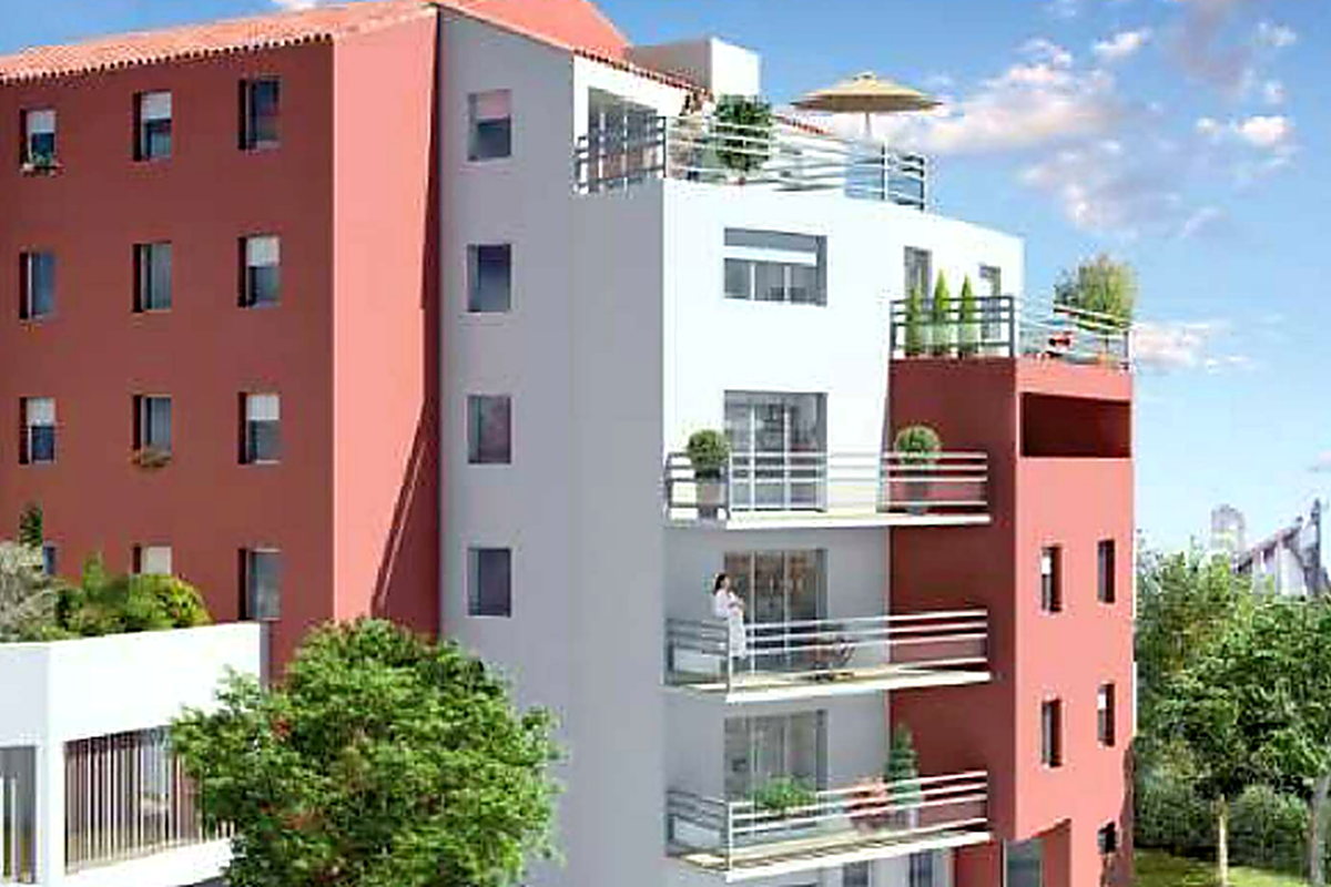 Immeuble R+4 à Blanzat, Auvergne